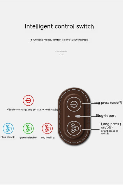 RelaxWave™ Shiatsu Massagepude