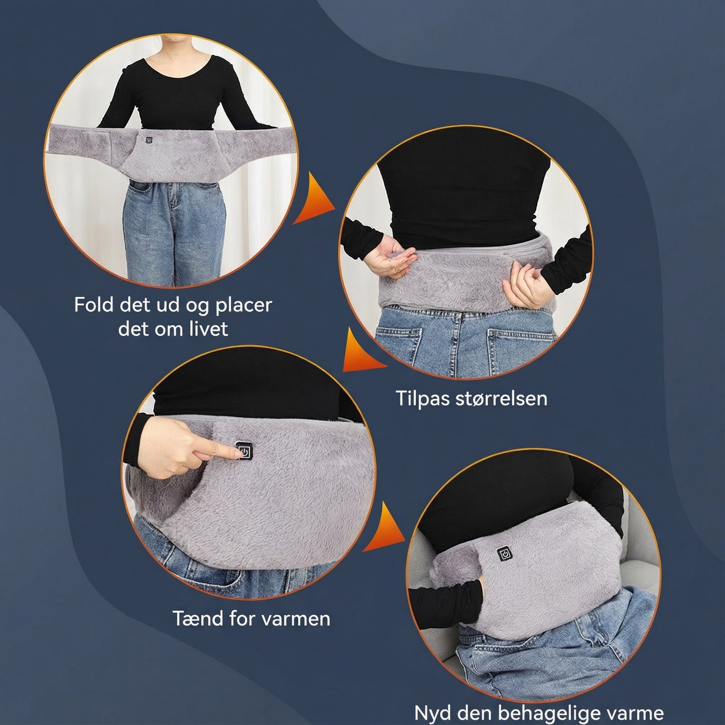 WarmBelly™ Elektrisk Varmebælte